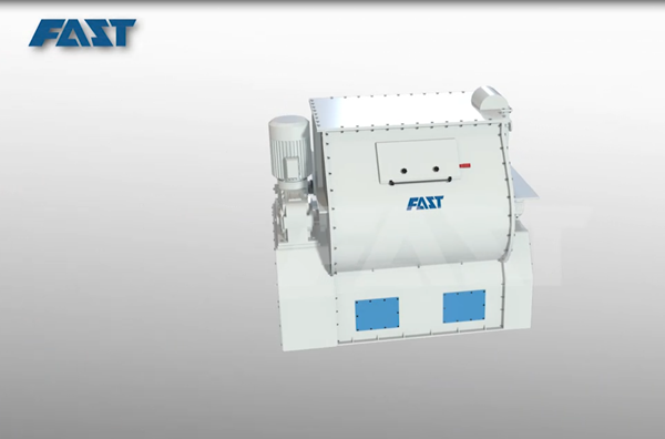 Double–Shaft Paddle Mixer 